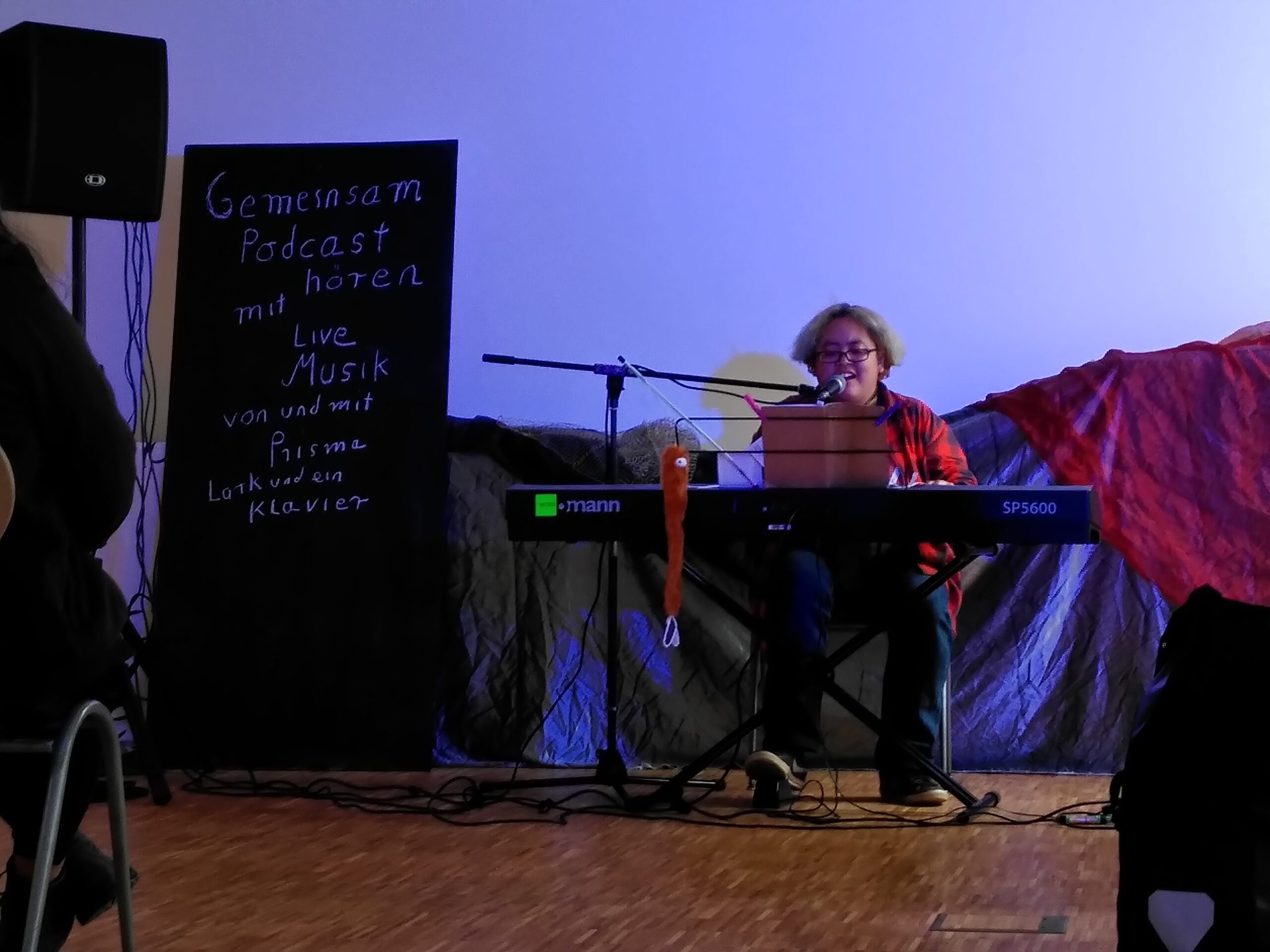 Impressionen vom Podcast hören
