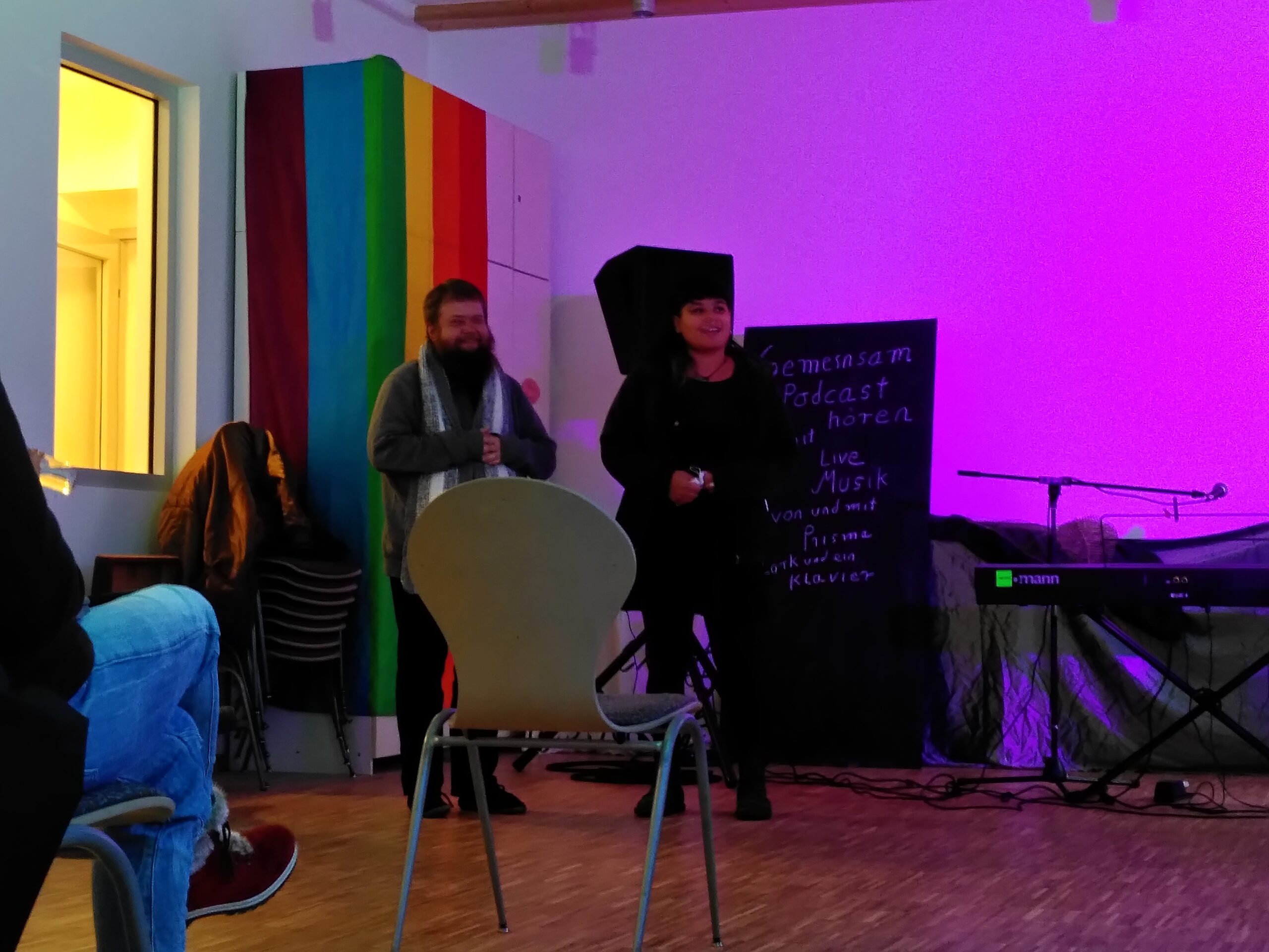 Impressionen vom Podcast hören