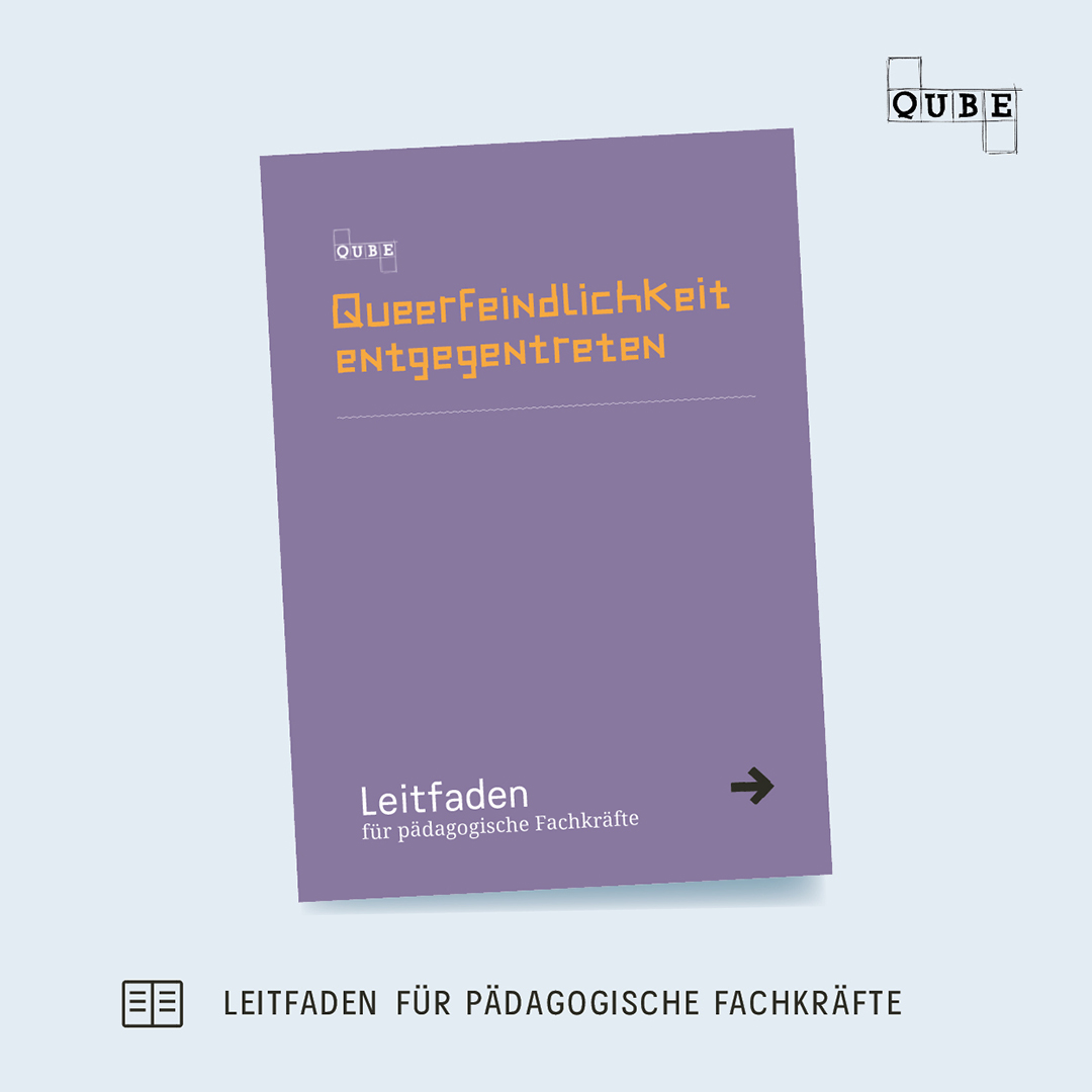 Bild vom Leitfaden "Queerfeindlichkeit entgegentreten"